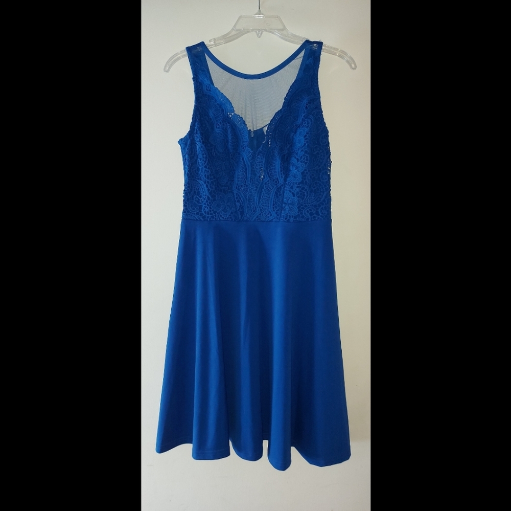 Grace Karin blue dress, size Medium, NWT